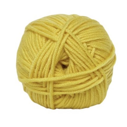 Hjertegarn Extrafine Merino 150 Garn 7441 Gul