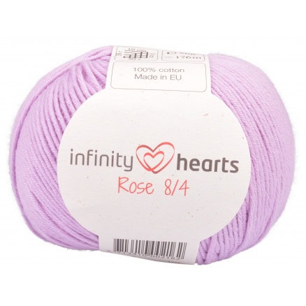 Infinity Hearts Rose 8/4 Garn Unicolor 52 Syren