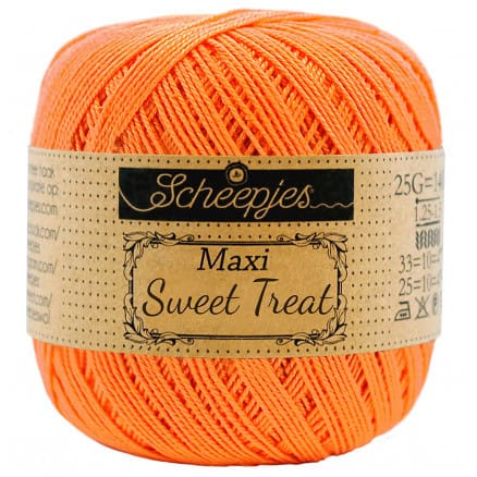 Scheepjes Maxi Sweet Treat Garn Unicolor 386 Peach