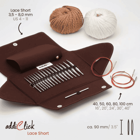 AddiClick Lace - Short Tips