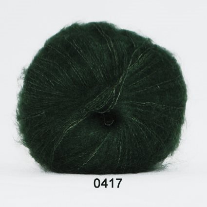 Kid Silk Mohair | 0417 Mørke Grøn