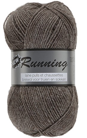 New Running fra Lammy Yarns i mange farver - Lys brun - 25% Polyamid, 75% Uld