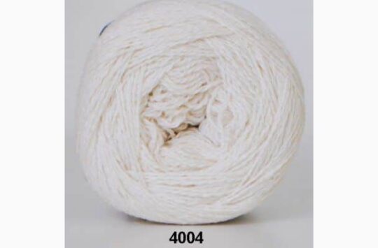 Organic 350 - wool cotton fra Hjertegarn i mange farver - Gots Certificeret - 4004 hvid - 45% Bomuld, 55% Merinould