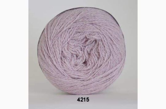 Organic 350 - wool cotton fra Hjertegarn i mange farver - Gots Certificeret - 4215 lyserød - 45% Bomuld, 55% Merinould