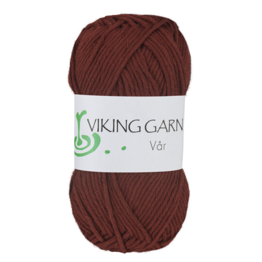 Viking Vår 455 Rødbrun, Bomuld, fra Viking