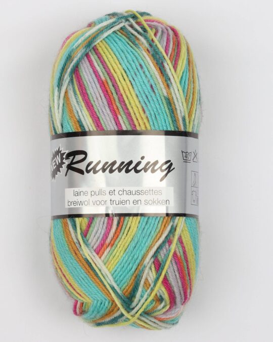 New Running Multi i mange farver - 421 - 25% Polyamid, 75% Uld