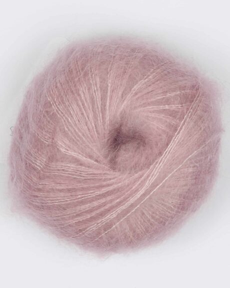 Silk Kid Mohair fra Hjertegarn i mange farver - 2205 Rosa - 28% Silke, 72% Mohair